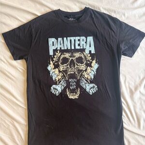 Cotton On Black Pantera Graphic Tee